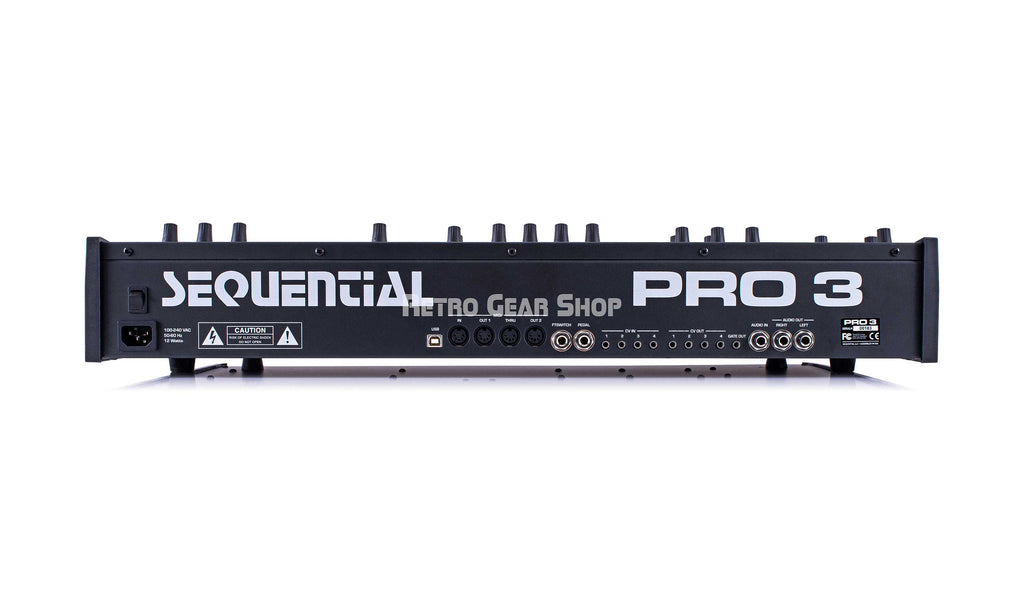 Sequential Pro 3 Synth Multi Filter Mono Synthesizer– Retro Gear Shop