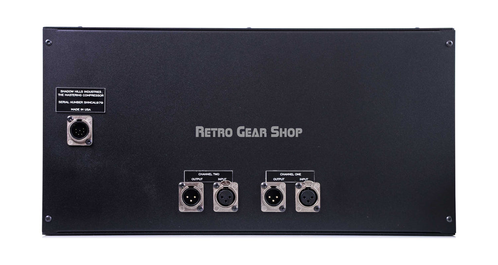 Shadow Hills Mastering Compressor Rear