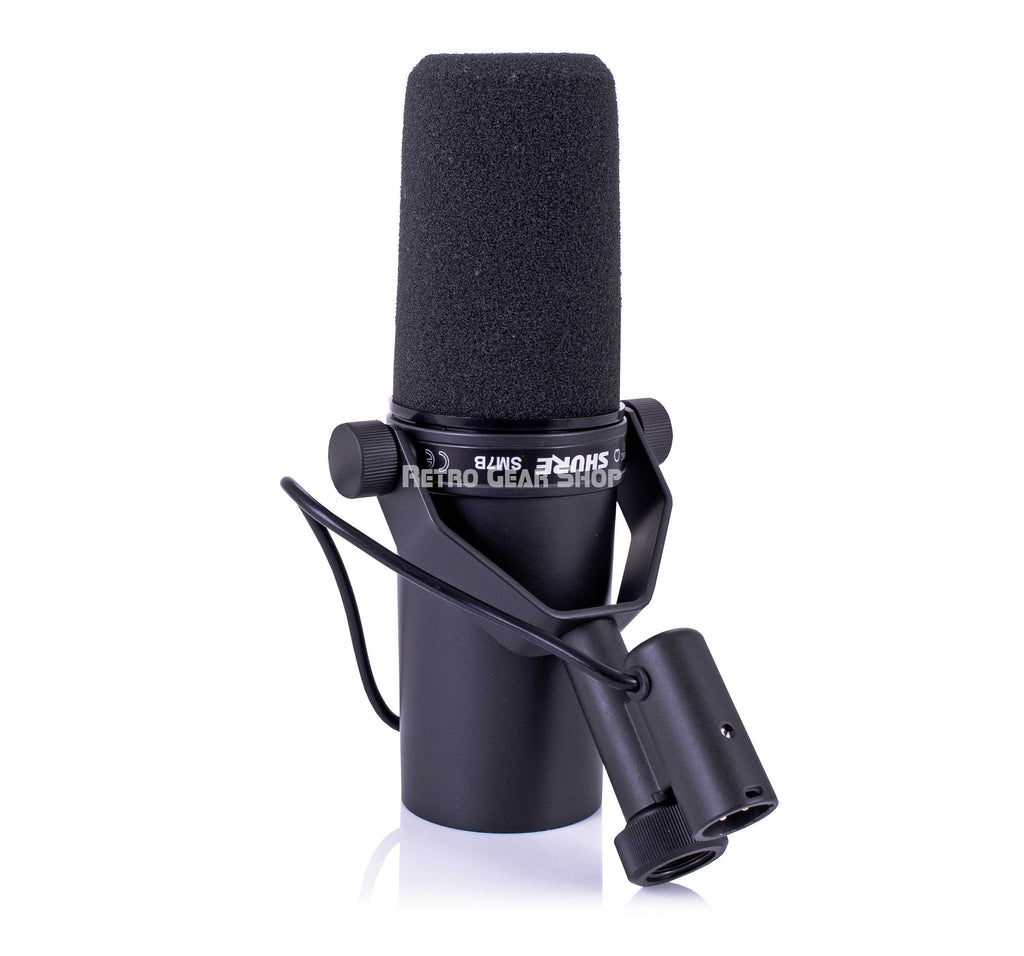 Shure SM7B Rear Angle