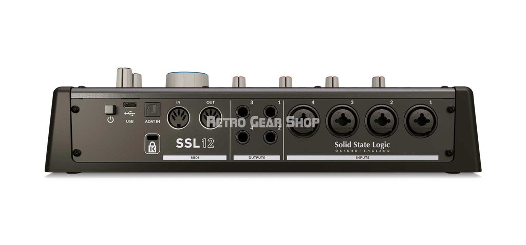 Solid State Logic SSL 12 Rear