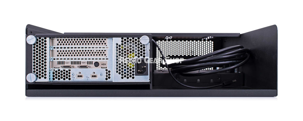 Sonnet xMac Studio Pro 3U Rackmount Enclosure with Echo III Module and Avid Pro Tools HDX Core Card Rear