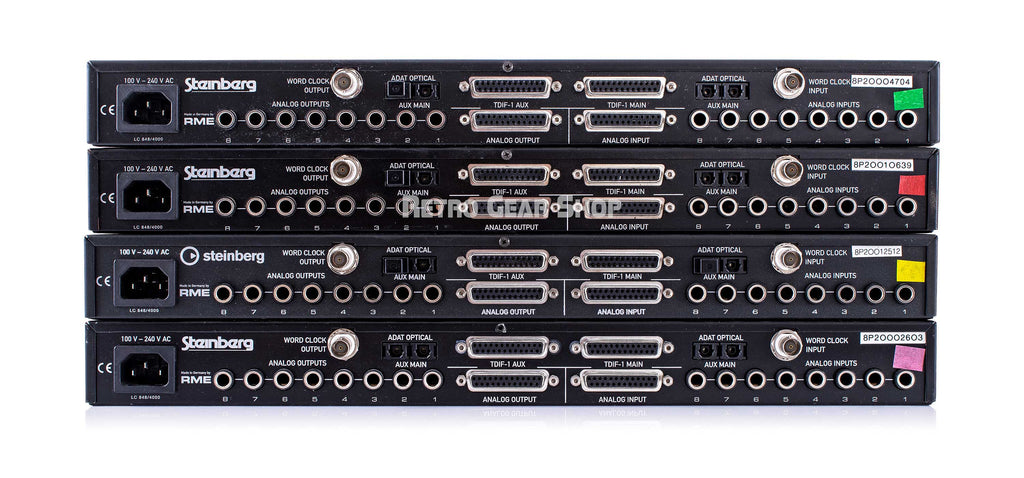 Steinberg Nuendo 8 I/O Rear