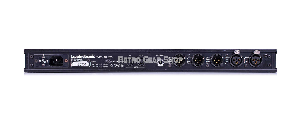 TC Electronic 1280 Rear