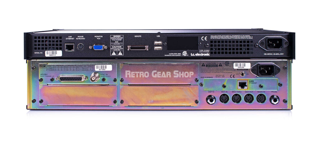 TC Electronic System 6000 Rear