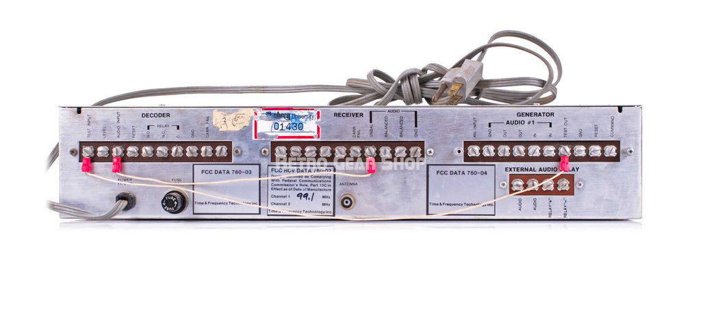 TFT EBS System Model 760 Rear