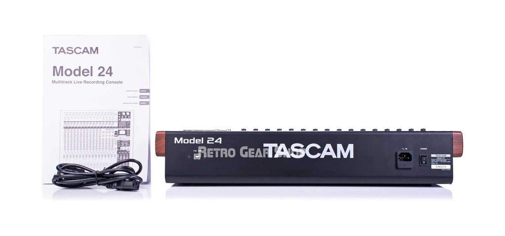 Tascam Model 24 Rear