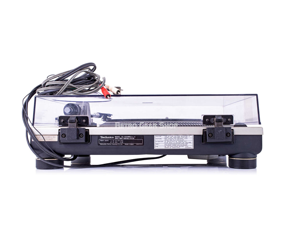 Technics SL-1200 MKII Rear