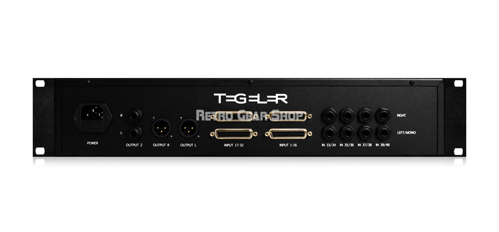 Tegeler Audio Tube Summing Mixer Rear