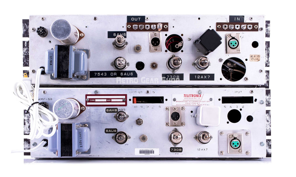 Teletronix LA-2A Modded Pair Rear