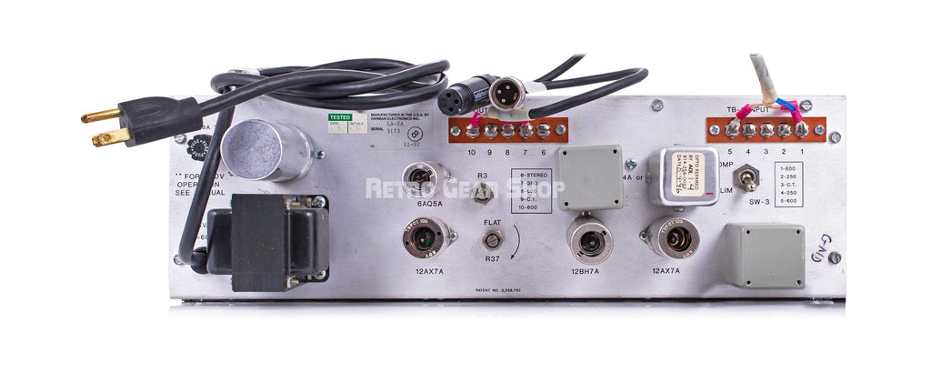 Teletronix LA-2A Rear