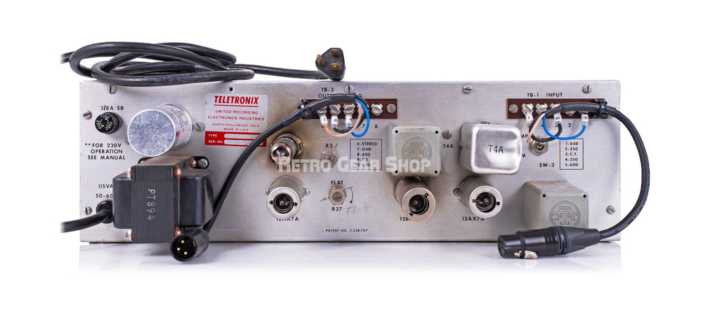 Teletronix LA-2A Rev 2C Rear