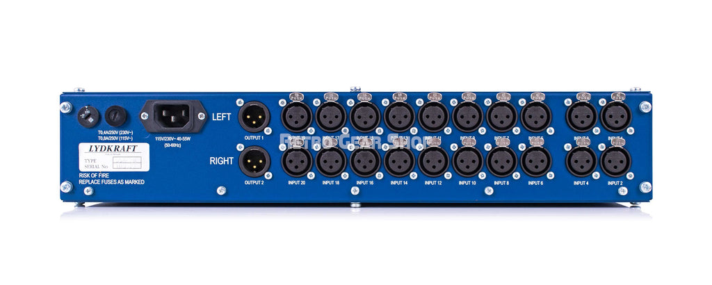 Tube Tech SSA-2B Rear