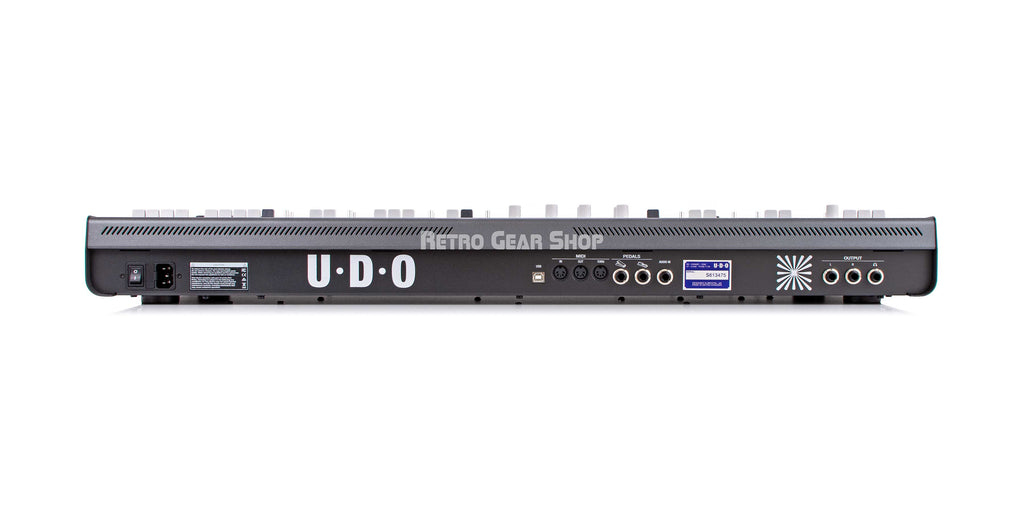 UDO Super 6 ST49 Rear Black