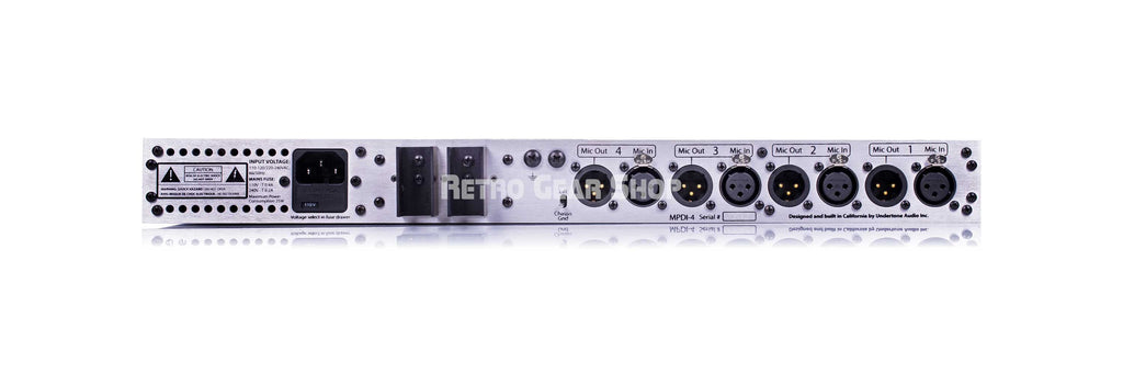 Undertone Audio MPDI-4 Rear
