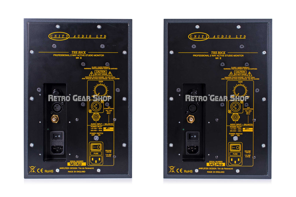 Unity Audio The Rock MKII Rear