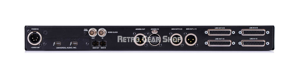 Universal Audio Apollo 16 Mk2 Rear