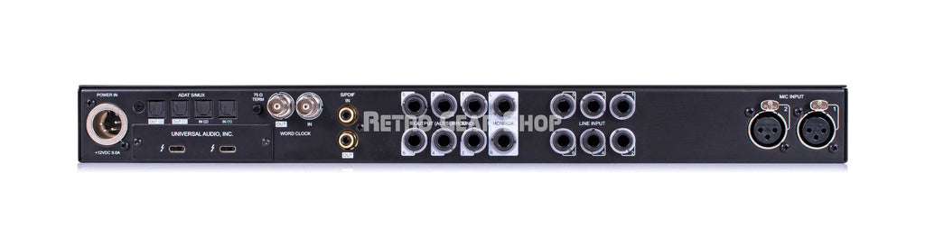 Universal Audio Apollo X6 Gen 2 Essentials+ Rear