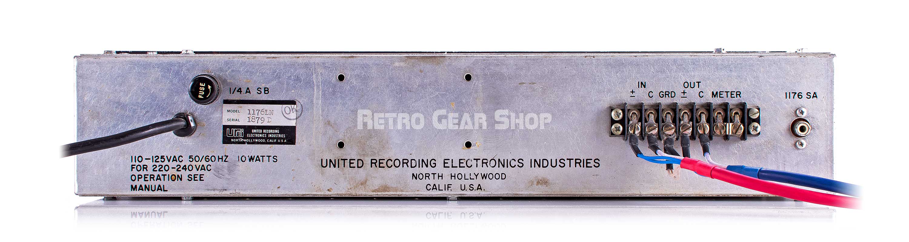 Urei Universal Audio 1176LN Rev. D Limiting Amplifier Vintage