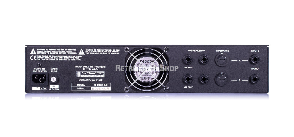 VHT Amplification Two/Ninety/Two Rear