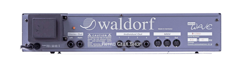 Waldorf Microwave 1 Rear