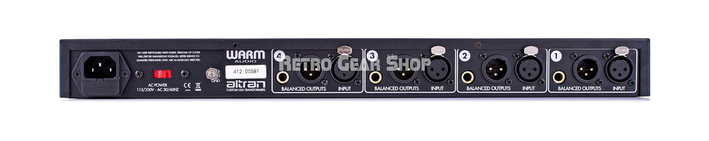 Warm Audio WA412 Rear