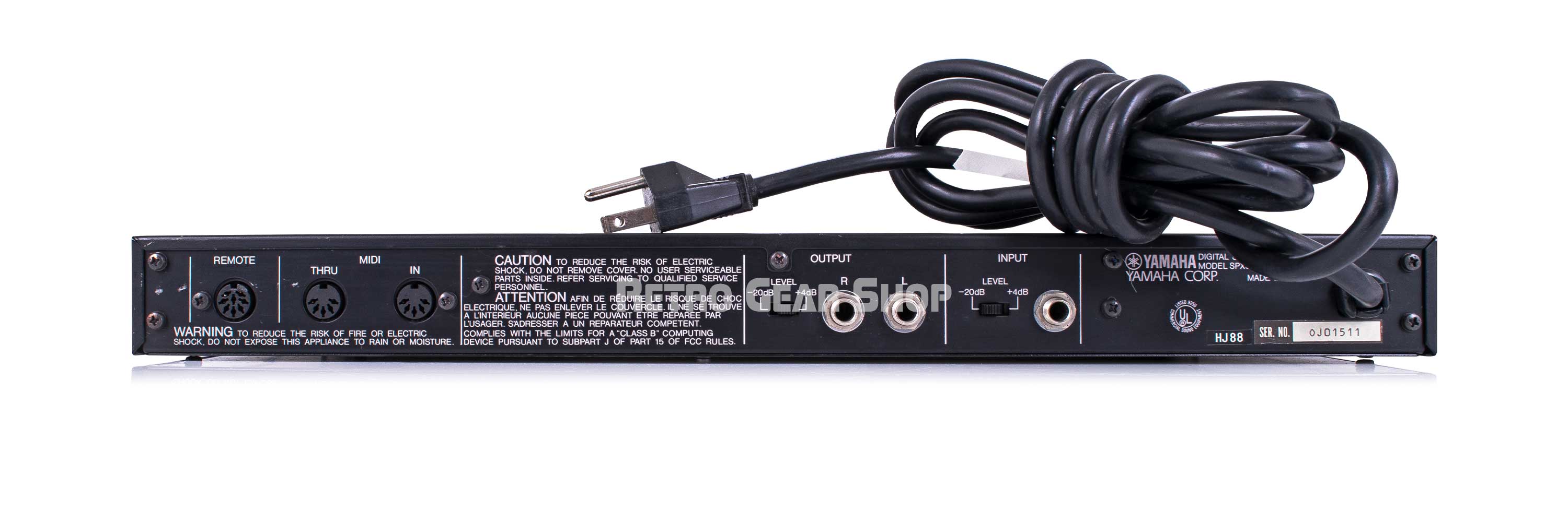 Roland SDE-2500 YAMAHA SPX90 2Uラックセット Yamaha SPX-90II Digital Multi-Effect Sound Processor– Retro Gear Shop