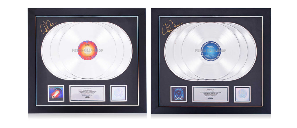 Jonathan Cain Multi-Platinum Signed Records Escape Frontiers for sale at Retro Gear Shop, Nashville TN