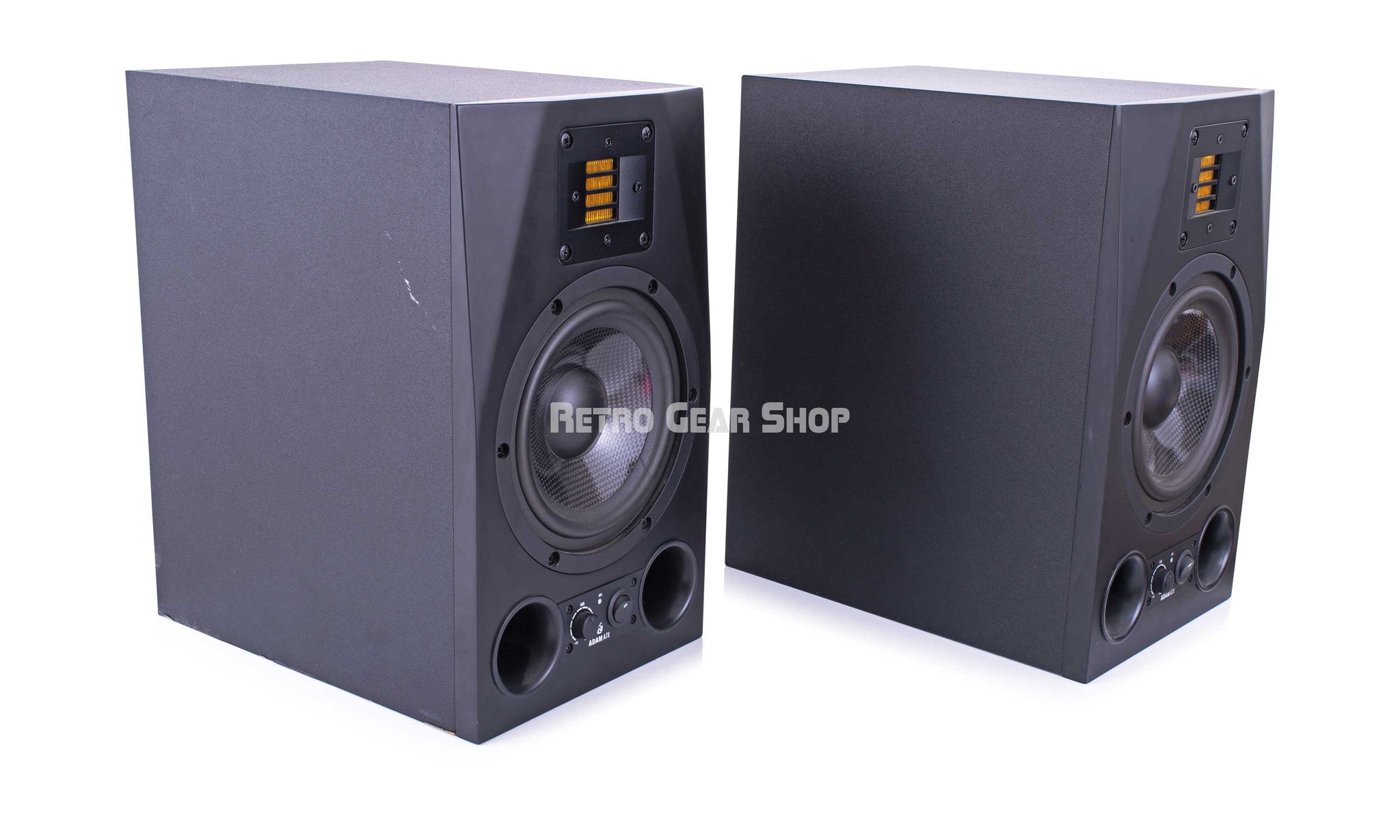 ADAM A7X Monitor Pair Nearfield Black Speakers – Retro Gear Shop