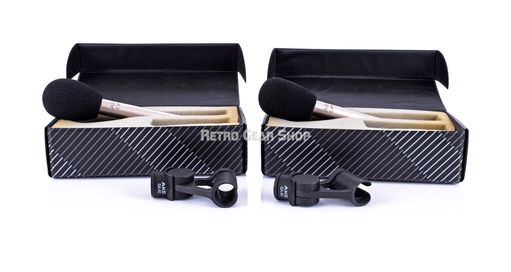 AKG C 451 E CK1 Capsule Mic Pair Case