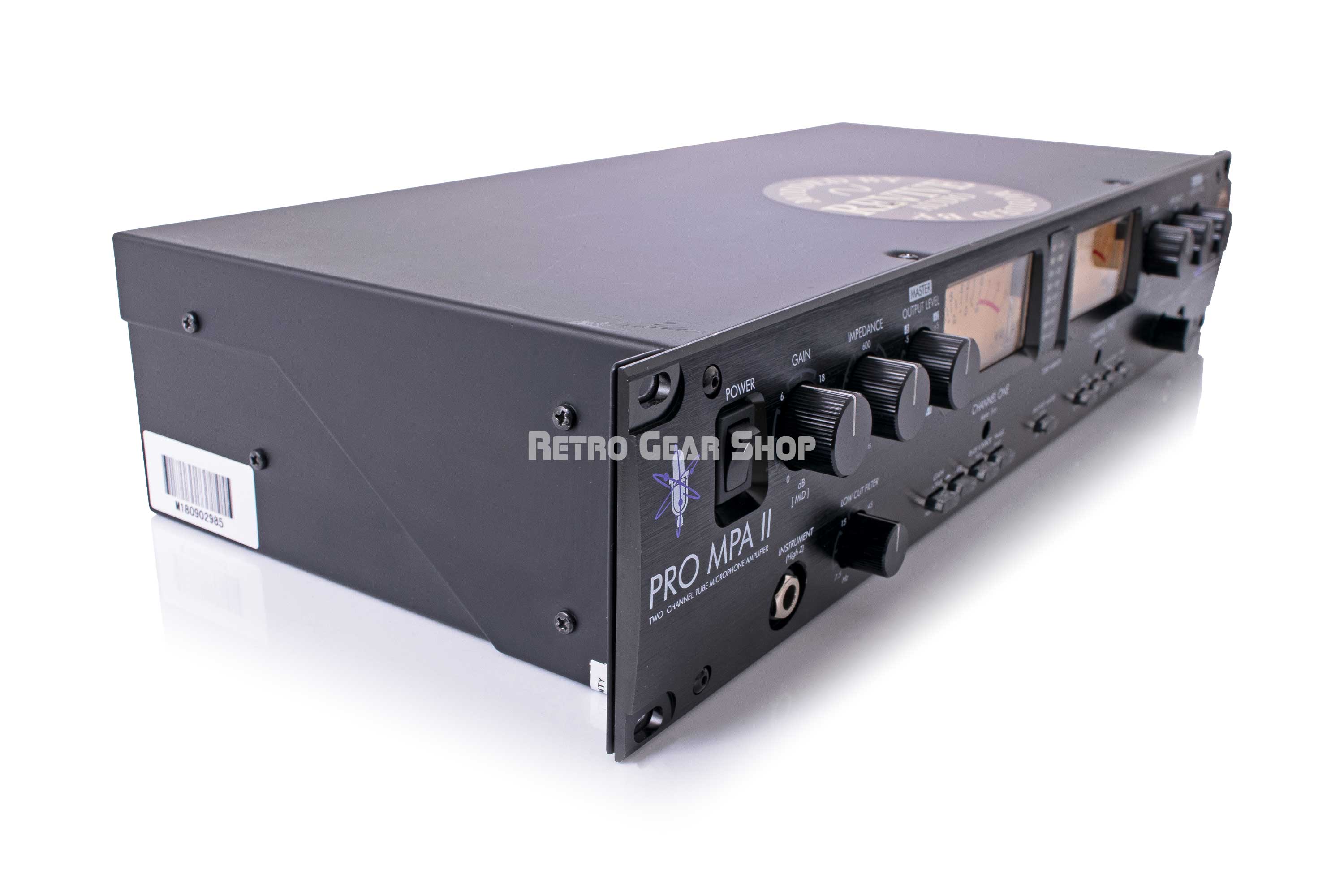 ART Pro MPA II 2-Channel Tube Microphone Preamp Modded by Revive