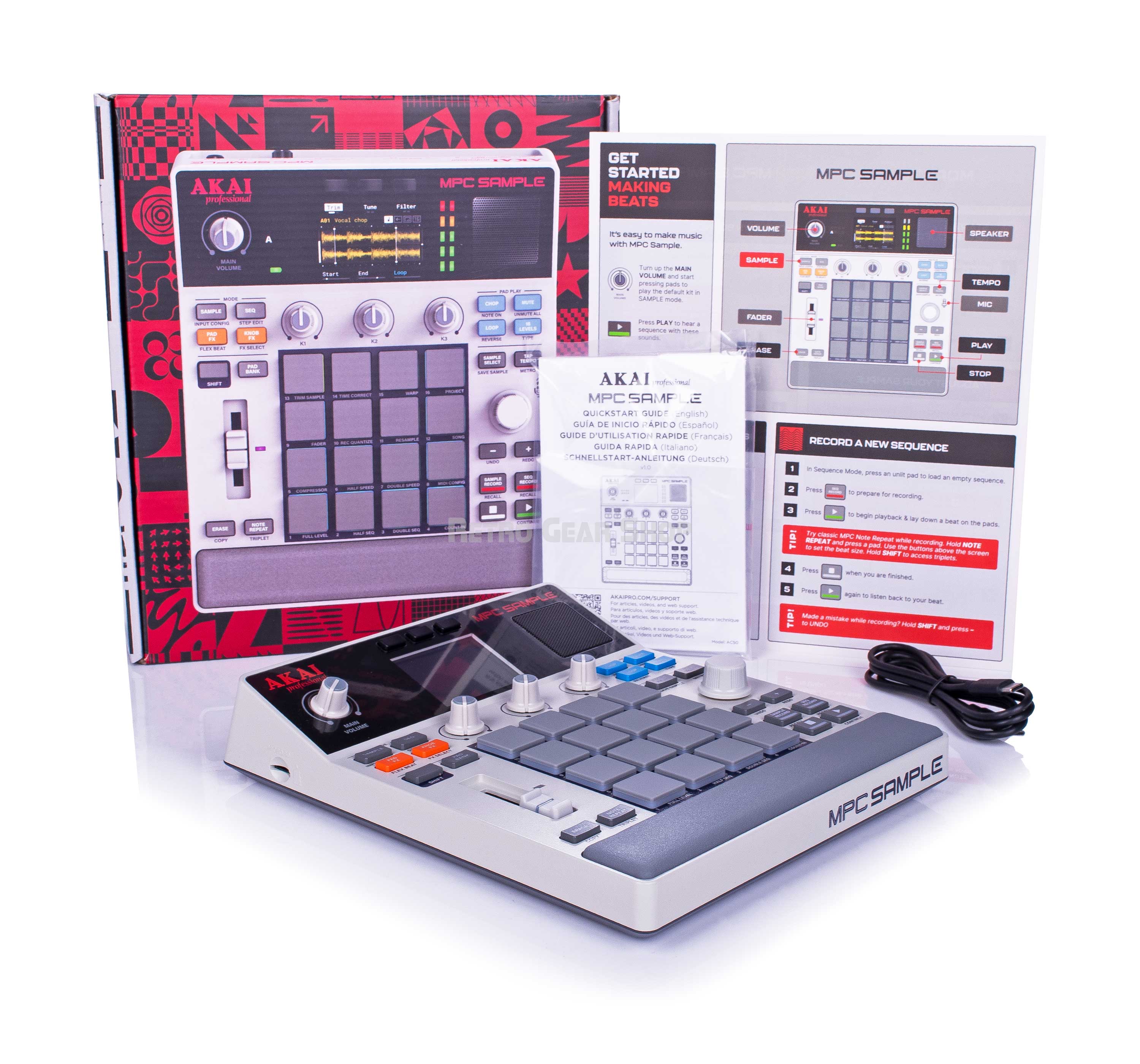 Akai MPC Sample Sampler Sequencer Effects Processor Portable