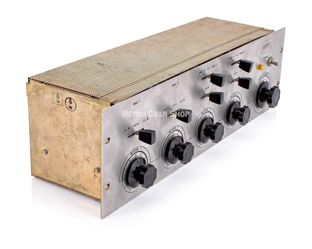 Ampex MX-35 Mixer Top Left