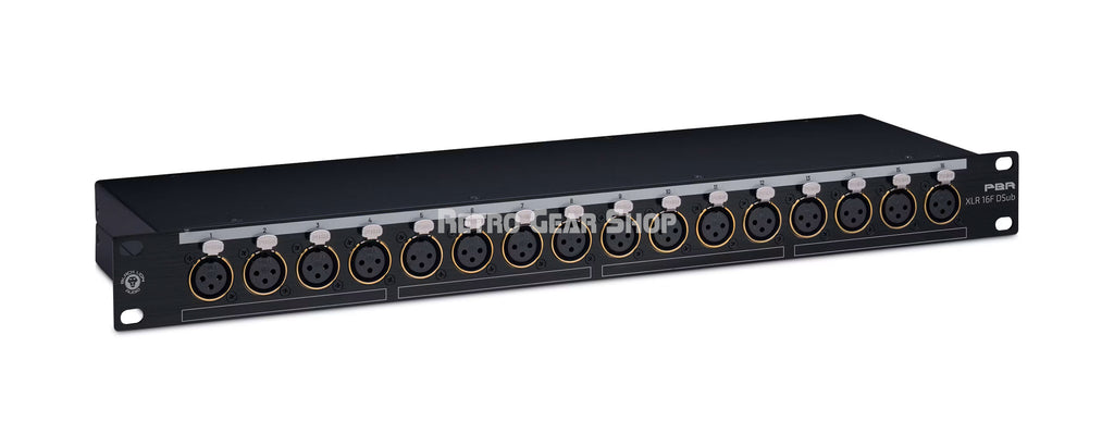 Black Lion Audio PBR XLR 16F Dsub Angle