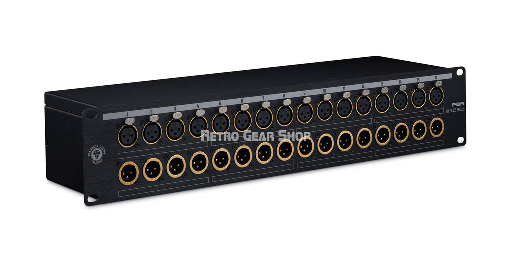 Black Lion Audio PBR XLR 32 DSub Angle