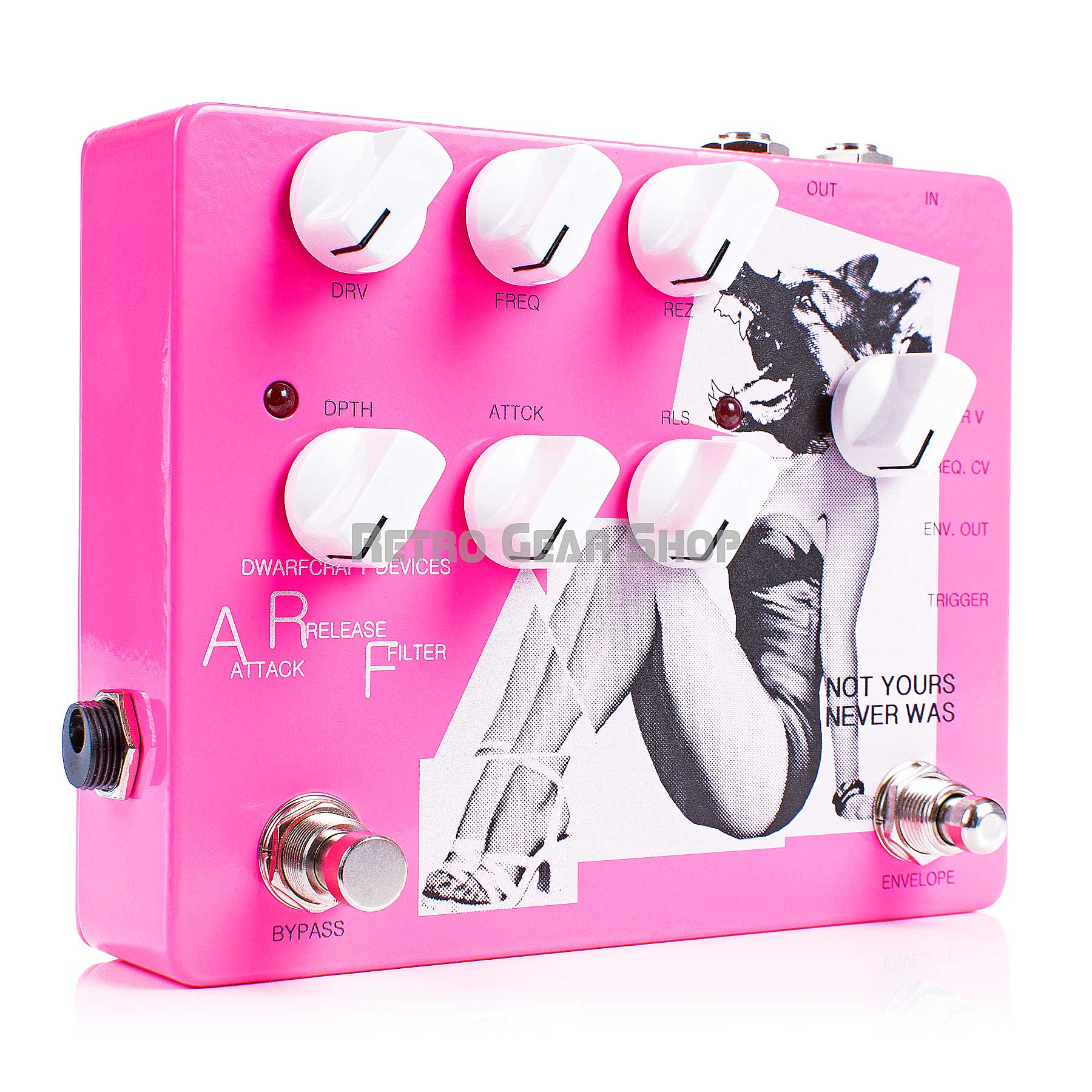 Dwarfcraft Devices ARF Attack Release Filter Guitar Pedal– Retro