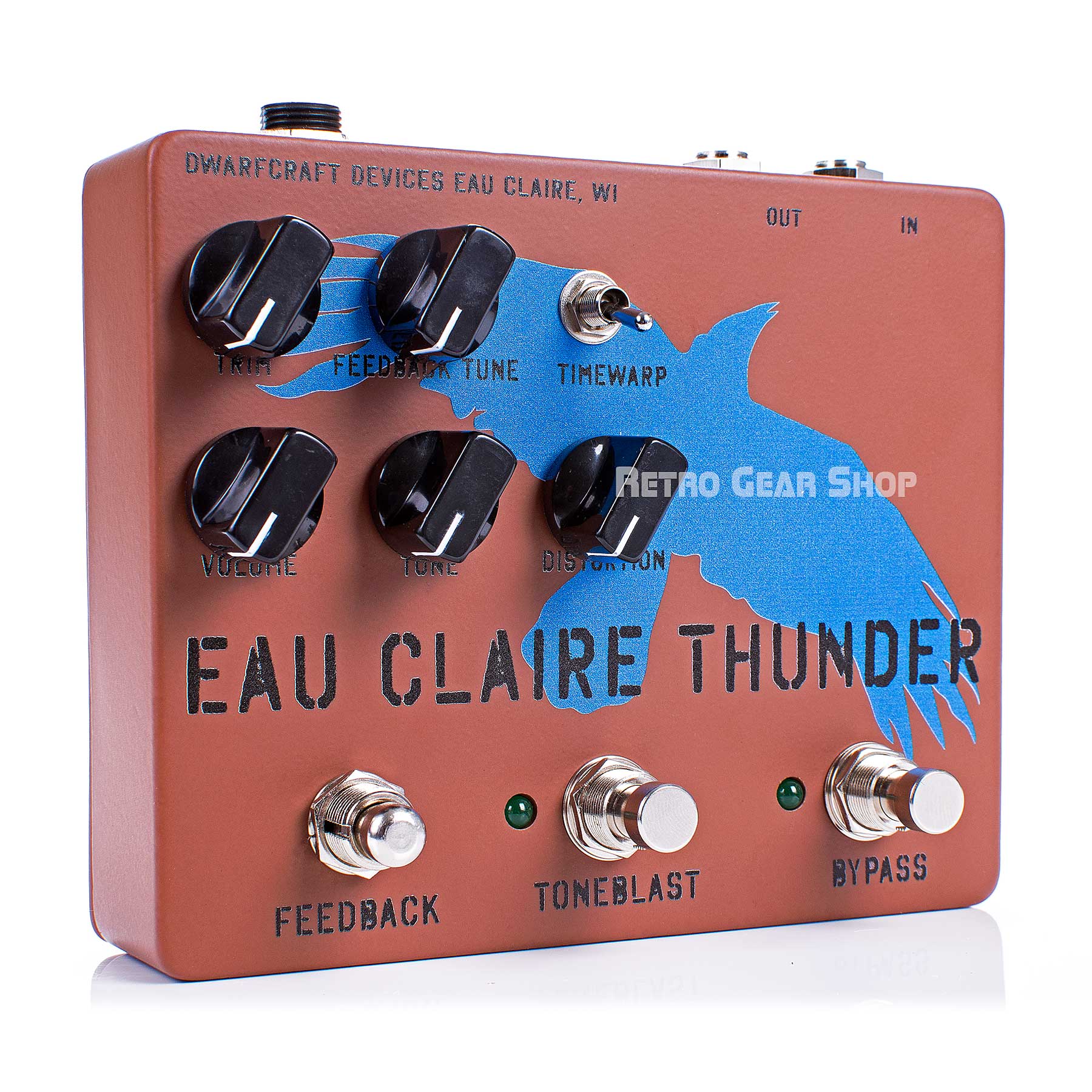 Dwarfcraft Devices Necromancer Fuzz Guitar Effect Pedal– Retro