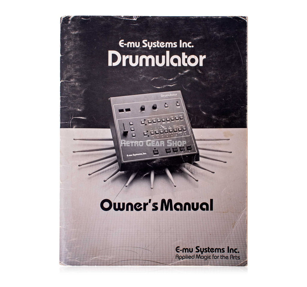 E-MU Systems Drumulator Manual