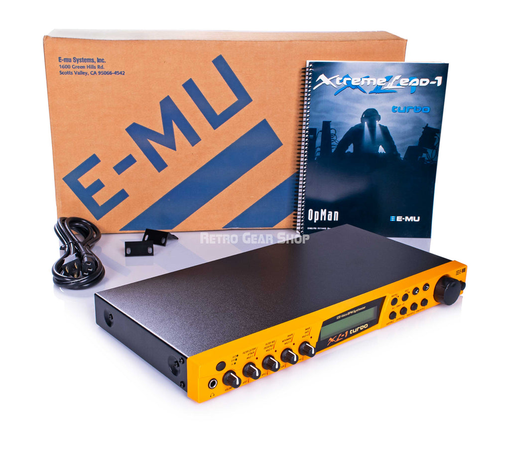 E-Mu Systems XL-1 Turbo Top Left Extras