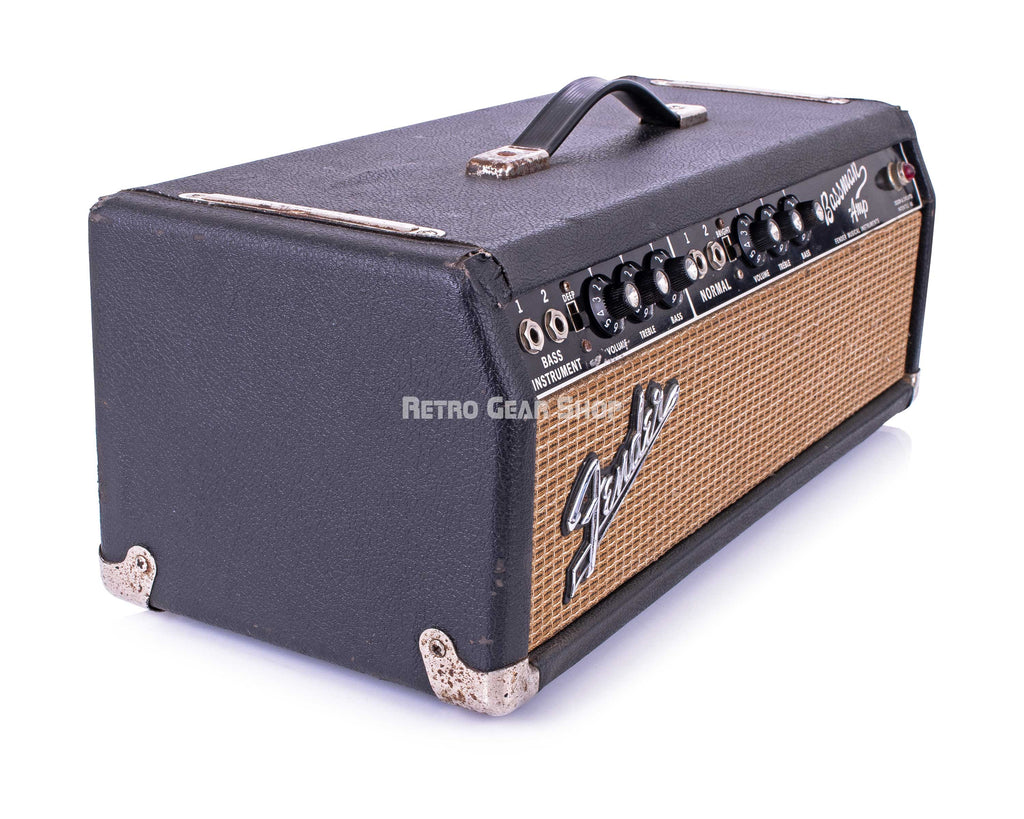 Fender Bassman 1965 Guitar Amp Head Top Left