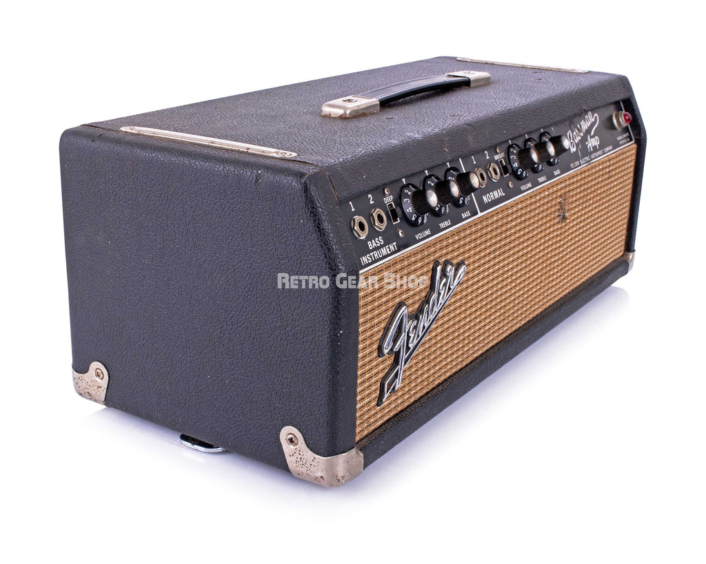 Fender Bassman Modded AA165 1965 Vintage Top Left