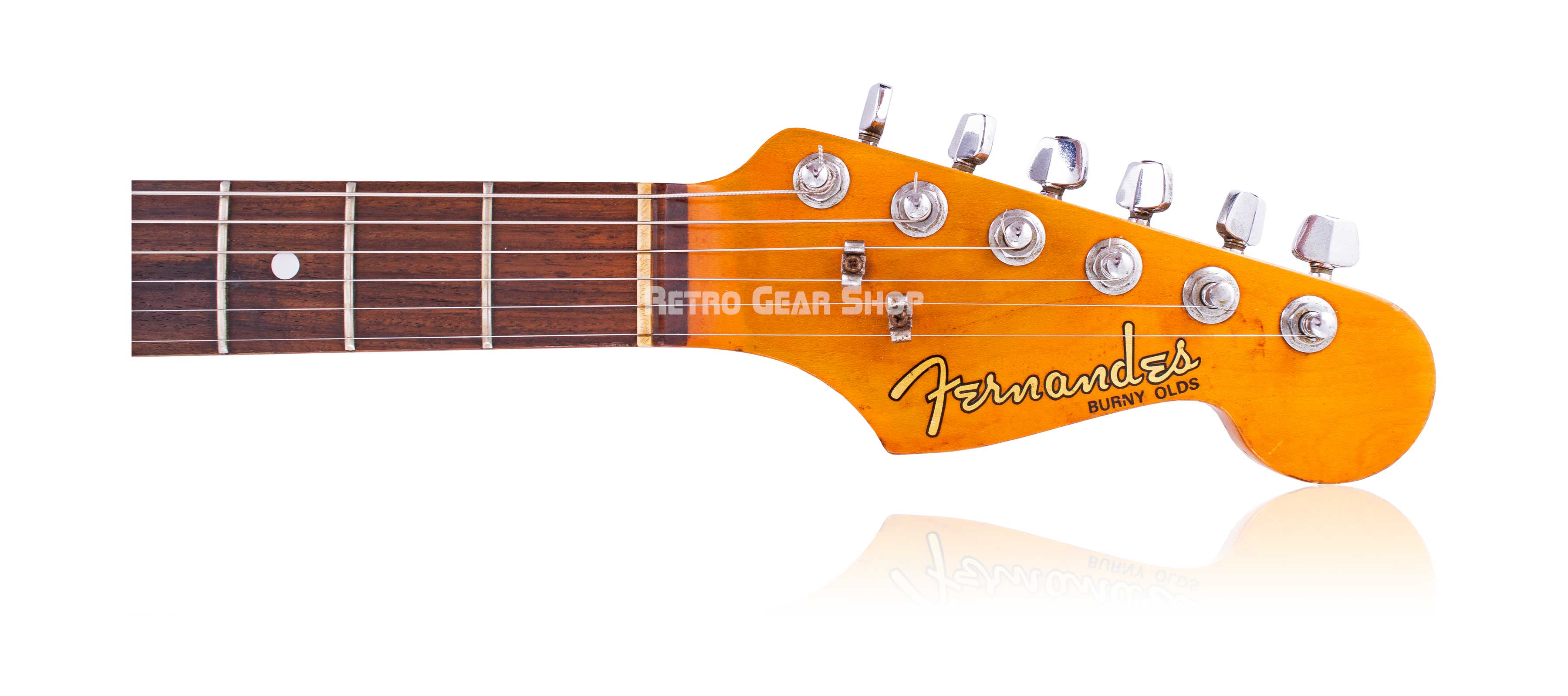 Fernandes Burny Olds Strat Rosewood Burst Electric Guitar– Retro