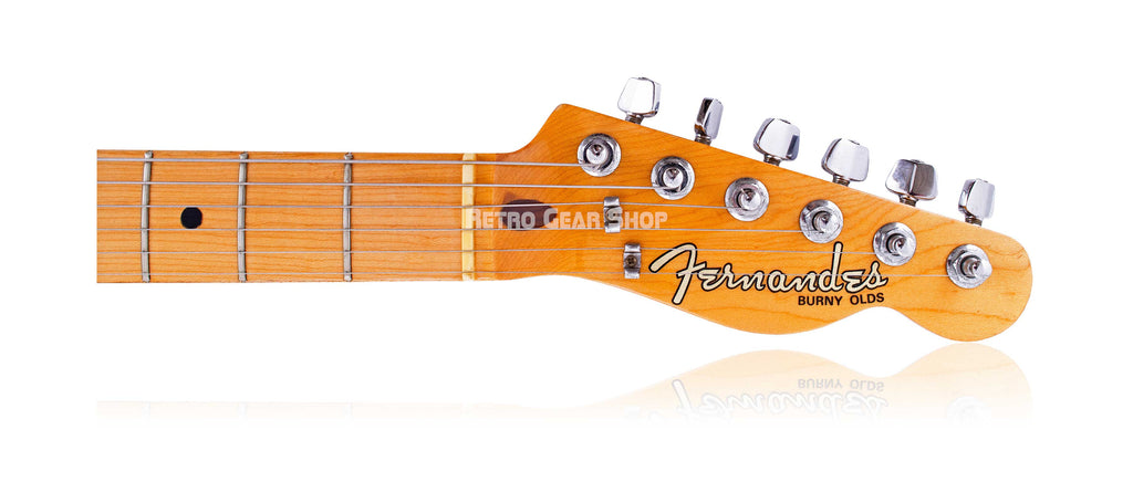 Fernandes Burny Olds Telecaster Blonde Arm Front