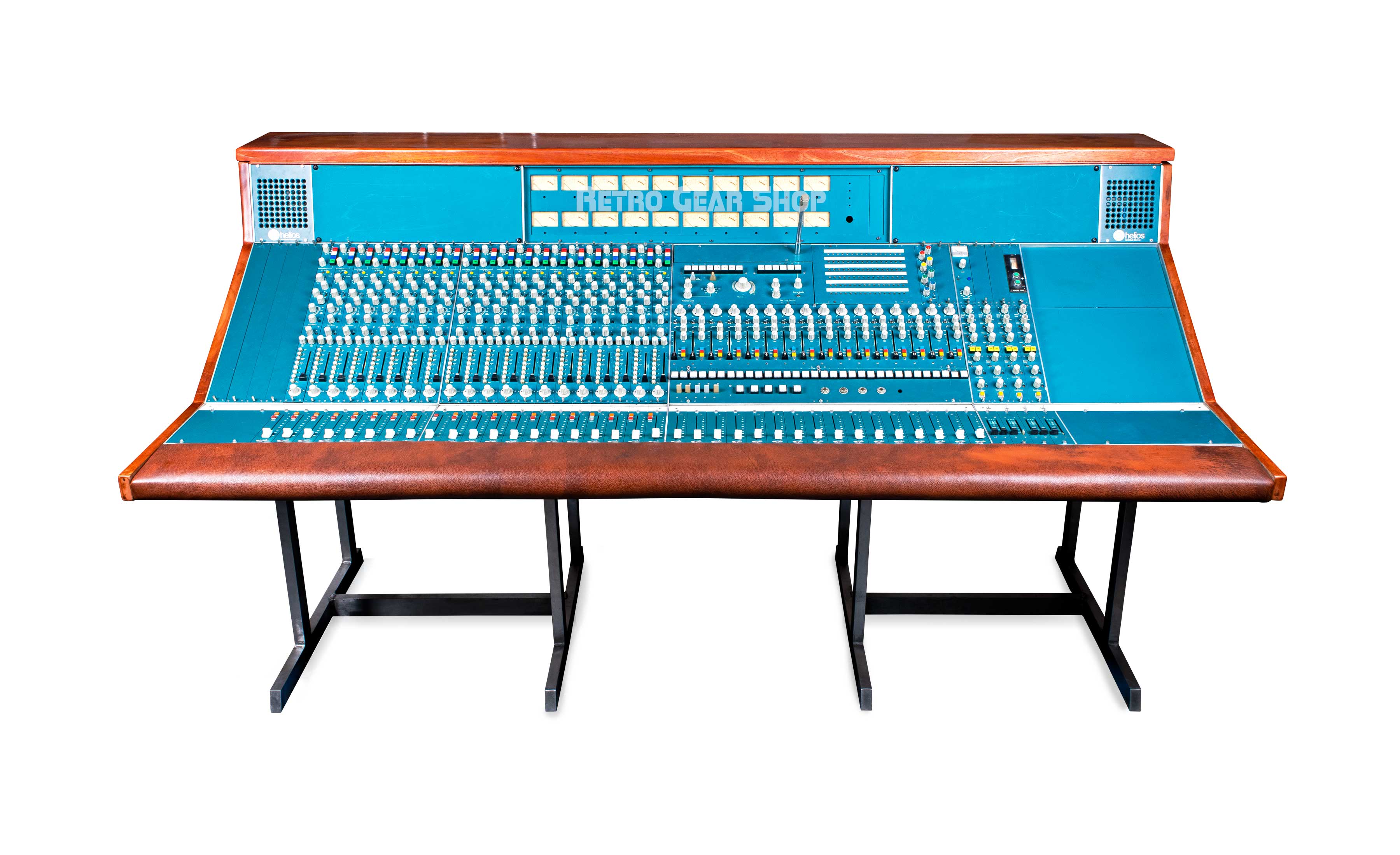 Helios HJ-1 Dub Station 20-Channel Mixing Console Blue Vintage