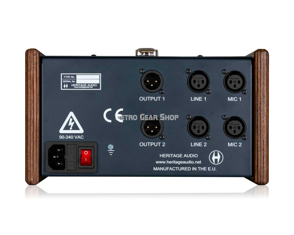 Heritage Audio DTT 73 Rear