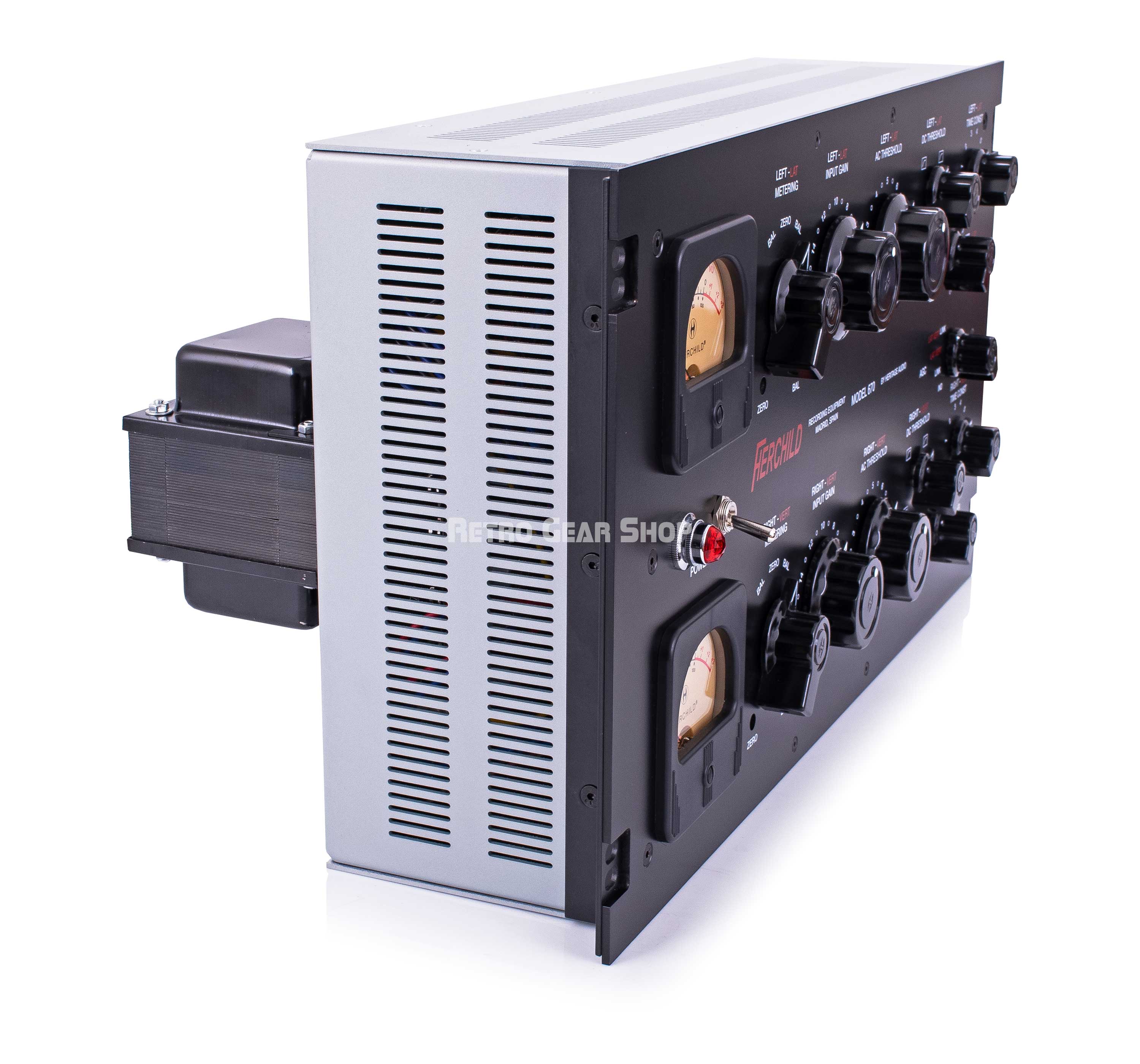 Heritage Audio Herchild 670 HA670 Stereo Tube Compressor– Retro Heritage Audio Herchild 670 HA670 Stereo Tube Compressor– Retro