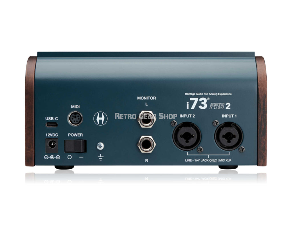 Heritage Audio i73 PRO 2 Rear