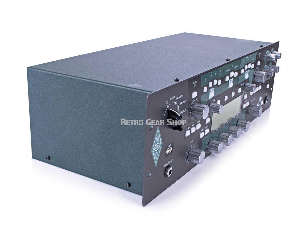 Kemper Profiler Rack and Profiler Remote Guitar Amp Top Left