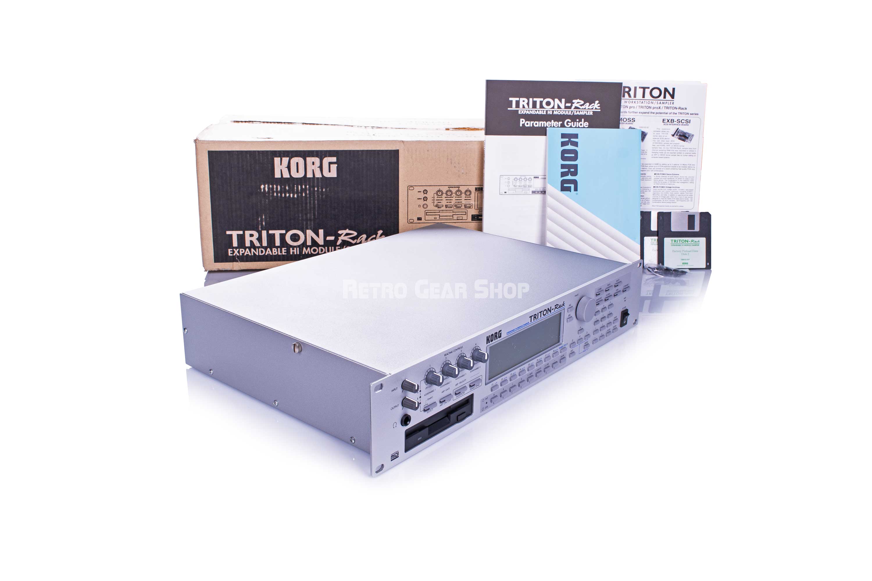 Korg Triton Rack NOS New in Box Rackmount 60-Voice Polyphonic