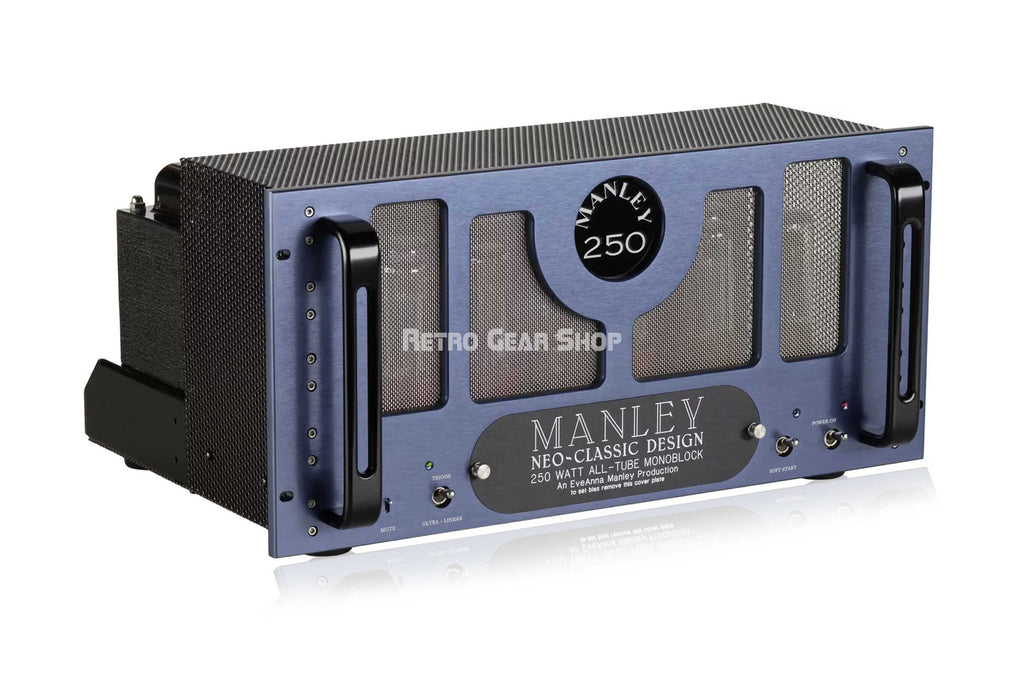 Manley Laboratories Neo-Classic Monoblock Power Amplifier 250W Blue Angle