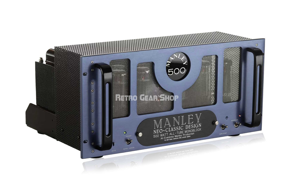 Manley Laboratories Neo-Classic Monoblock Power Amplifier 500W Angle